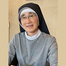 けがれなき聖母の騎士聖フランシスコ修道女会会員、Sr.岡立子